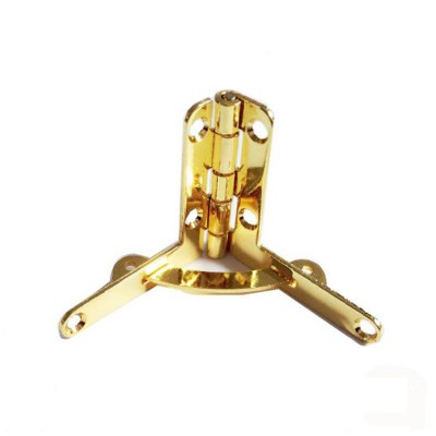 HG13001 Steel With Gold Plated Quadrant Box hinges