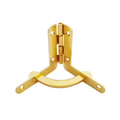 Top sale HG18017Golden Brass plated Jewelry Box quadrant Hinges